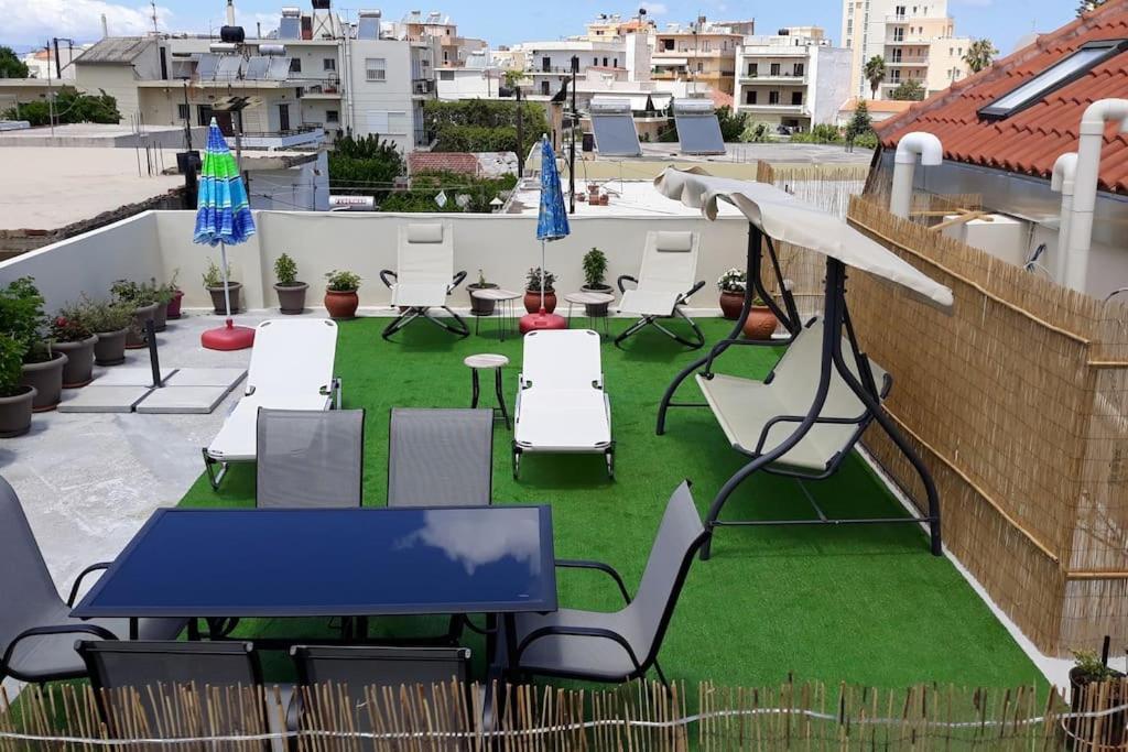 Cozy New Apartments Nea Chora Chania  Bagian luar foto