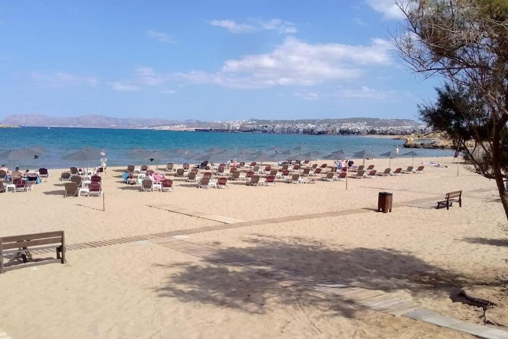 Cozy New Apartments Nea Chora Chania  Bagian luar foto